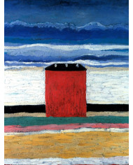 Kazimir Malevich, Casa Roja, 1900