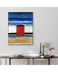 Kazimir Malevich, Casa Roja, 1900