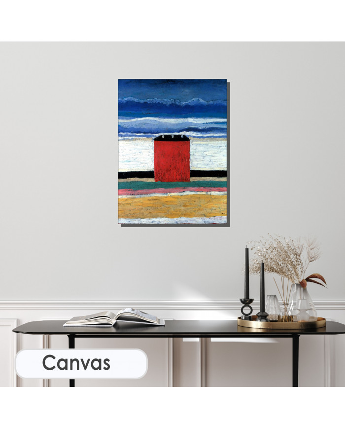 Kazimir Malevich, Casa Roja, 1900