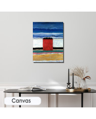 Kazimir Malevich, Casa Roja, 1900