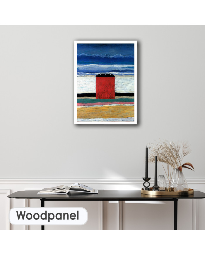 Kazimir Malevich, Casa Roja, 1900