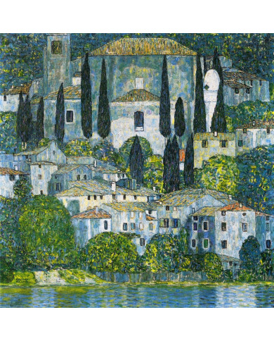 Gustav Klimt, Kirche in Cassone, 1913 Gustav Klimt, Kirche in Cassone, 1913