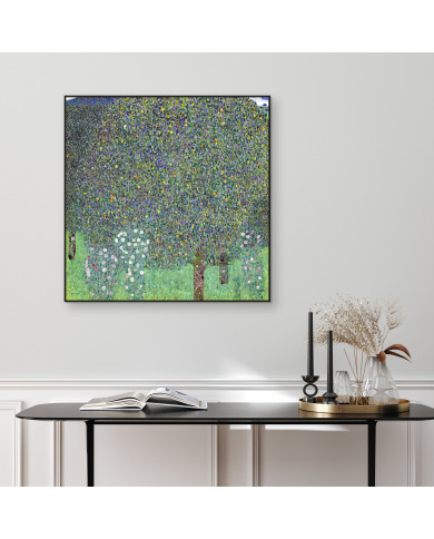 Gustav Klimt, Rosiers sous les arbres, 1905 Gustav Klimt, Rosiers sous les arbres, 1905