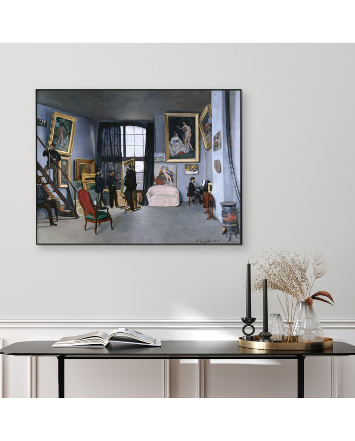 Frédéric Bazille, Bazille's Studio, 1870