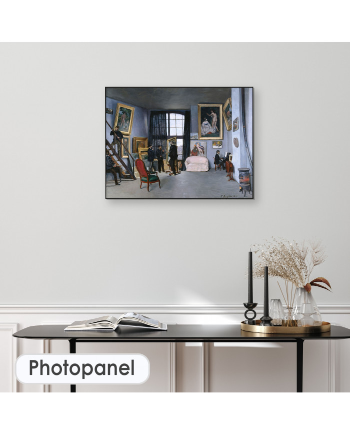 Frédéric Bazille, Bazille's Studio, 1870