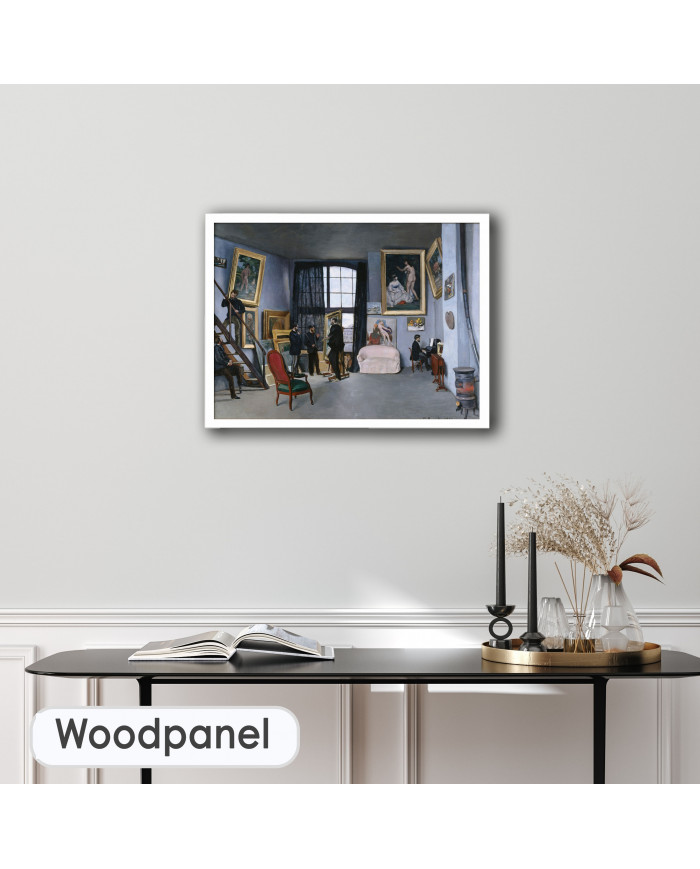 Frédéric Bazille, Bazille's Studio, 1870