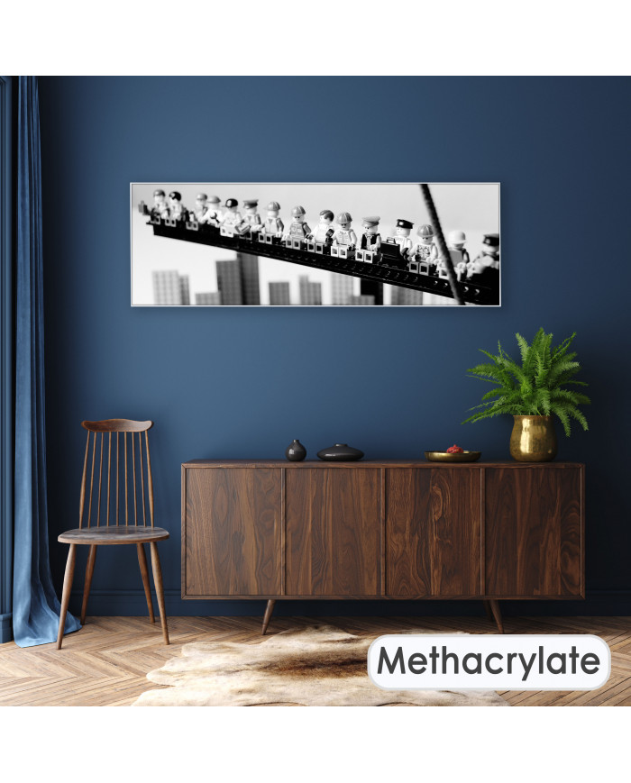 Trabajadores Lego de la construcción, Manhattan, Nueva York