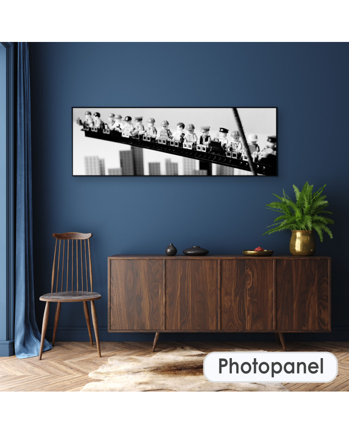 Trabajadores Lego de la construcción, Manhattan, Nueva York