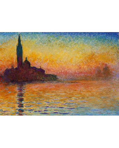 Claude Monet, Saint-Georges majeur al crepúsculo Claude Monet, Saint-Georges majeur al crepúsculo