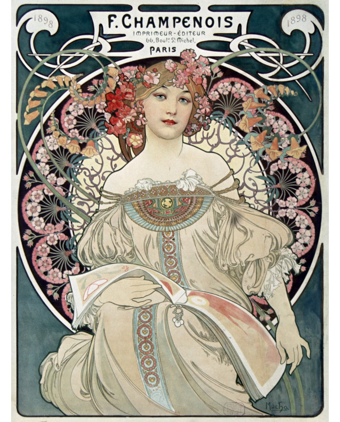 Alphonse Mucha, Reverie casa Champenois