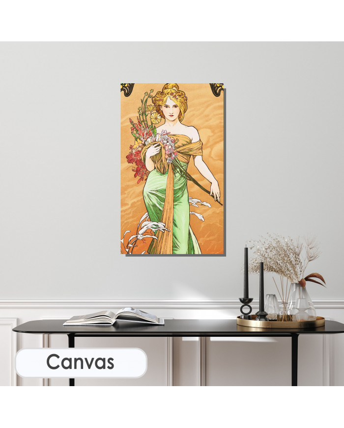 Alphonse Mucha, Printemps, 1900