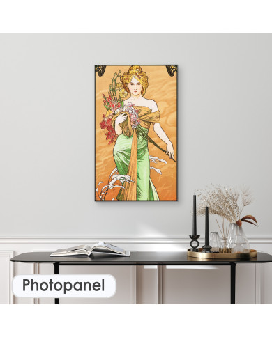 Alphonse Mucha, Printemps, 1900 Alphonse Mucha, Printemps, 1900