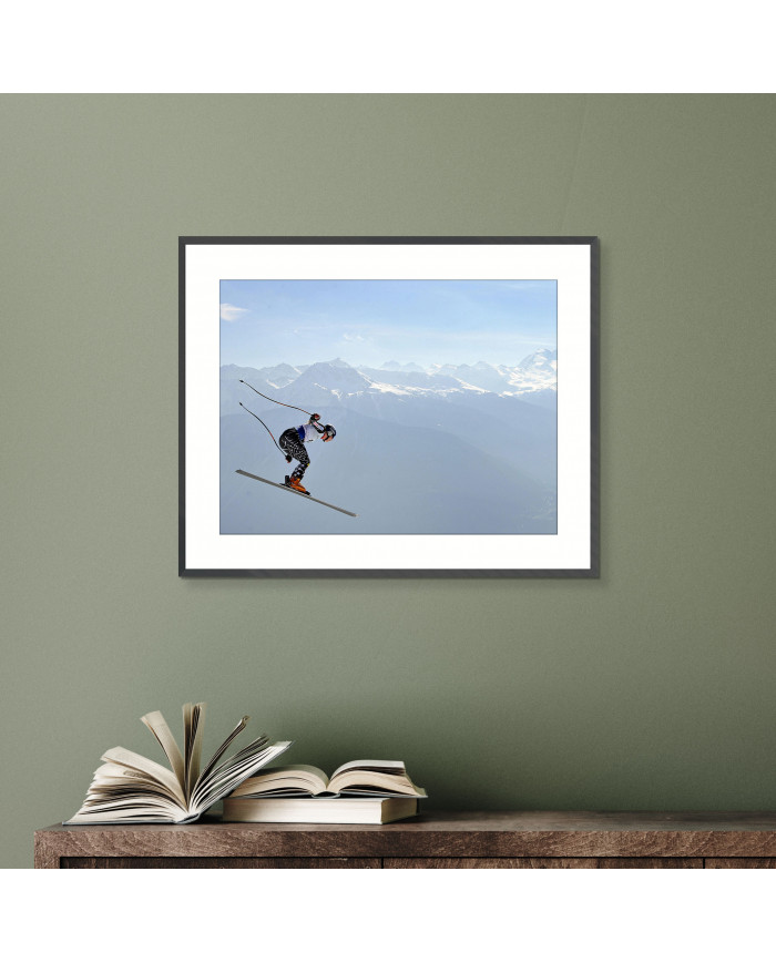 Lindsey Vonn, esquiadora con más triunfos en la Copa del mundo de esquí alpino (82 victorias)