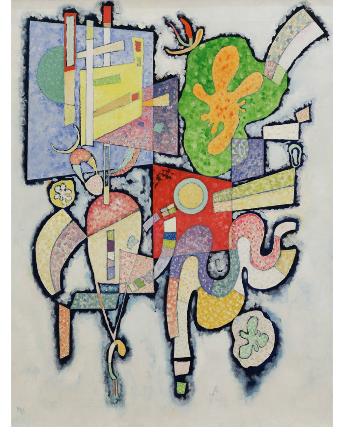 Vassily Kandinsky, Complexité simple, 1939