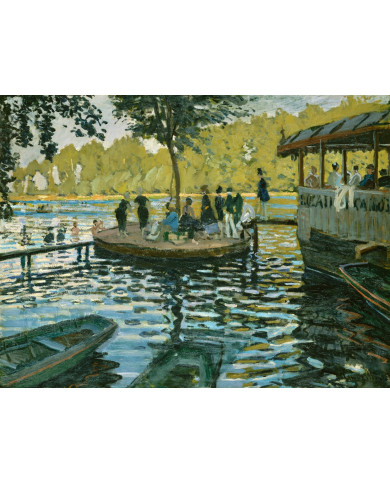 Claude Monet, La Grenouillére, 1869 Claude Monet, La Grenouillére, 1869