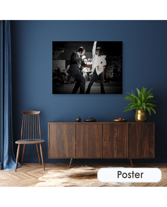 John Travolta y  Uma Thurman en Pulp Fiction, 1994