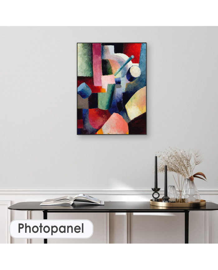 August Macke, Colored Composition of Forms, 1914