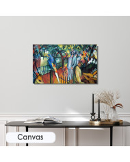 August Macke, Zoologischer Garten I. 1912