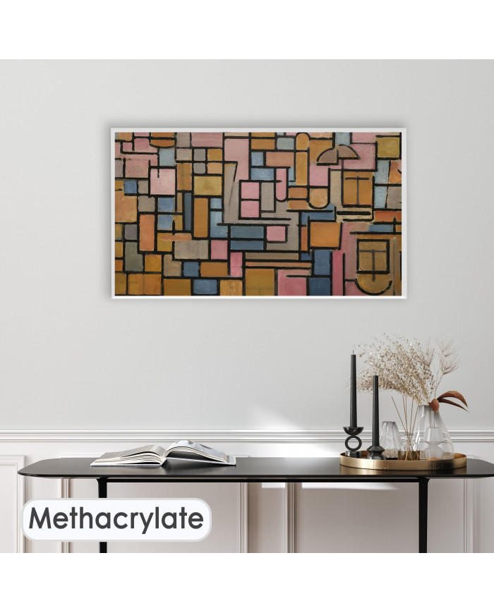 Piet Mondrian, Tableau III: compositie in ovaal, 1914