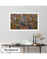 Piet Mondrian, Tableau III: compositie in ovaal, 1914