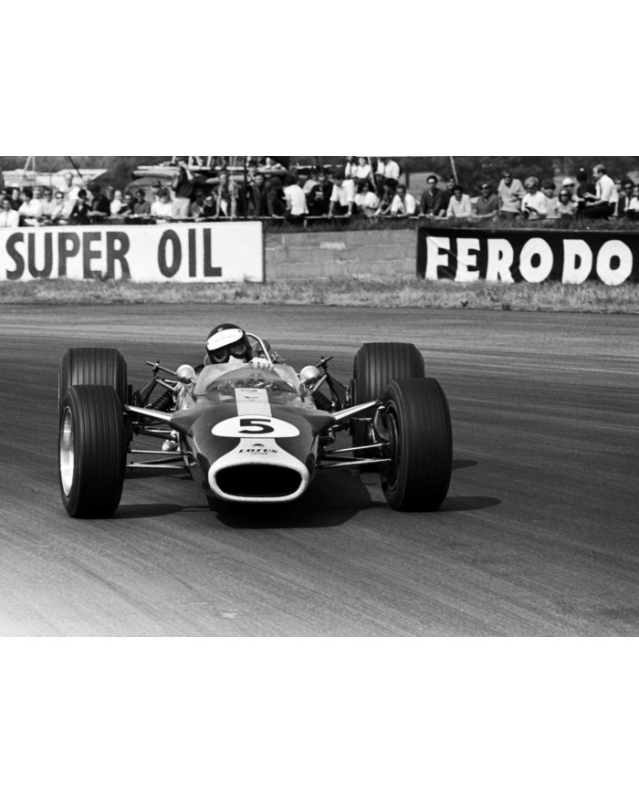 Jim Clark, British Grand Prix, 1967, MotorSport Gallery Collection