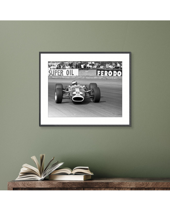 Jim Clark, British Grand Prix, 1967, MotorSport Gallery Collection