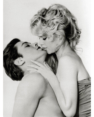 Brigitte Bardot y Alain Delon Brigitte Bardot y Alain Delon