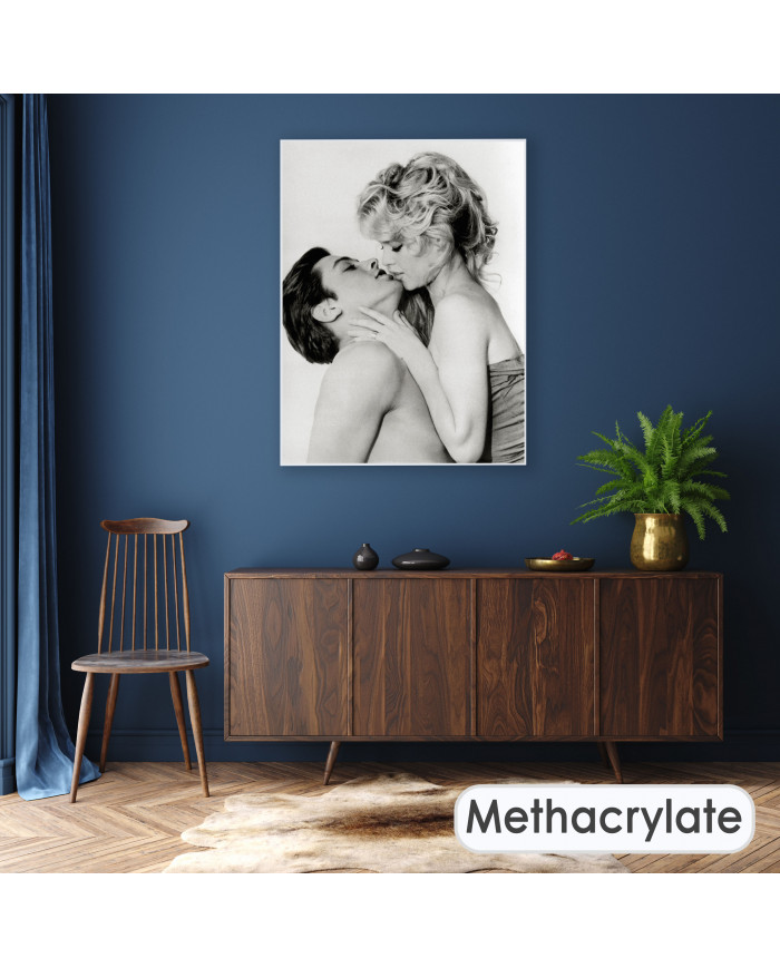 Brigitte Bardot y Alain Delon