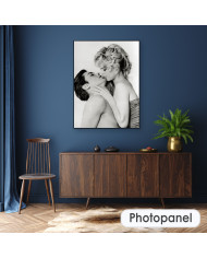 Brigitte Bardot y Alain Delon