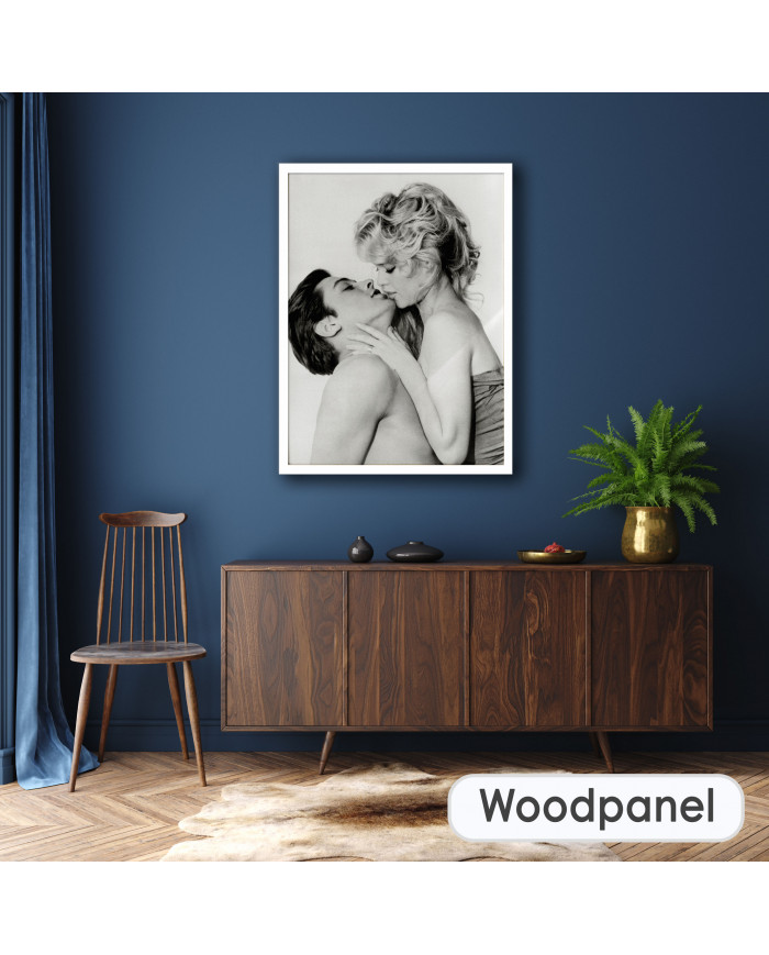 Brigitte Bardot y Alain Delon