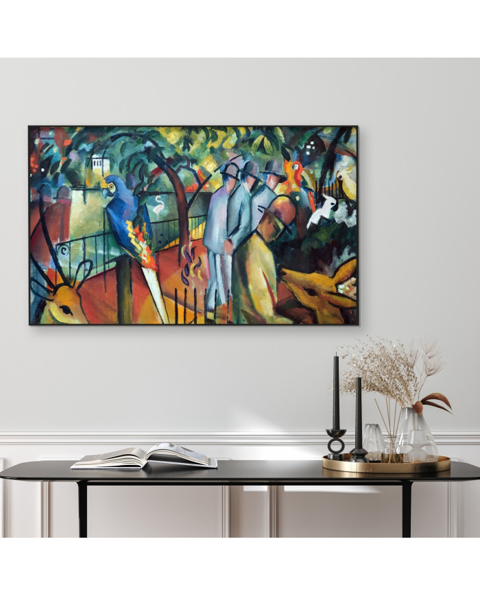 August Macke, Zoologischer Garten I. 1912