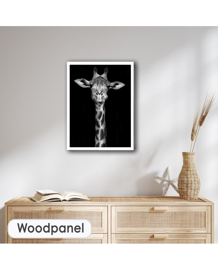 Retrato de una jirafa, Nairobi, Kenia