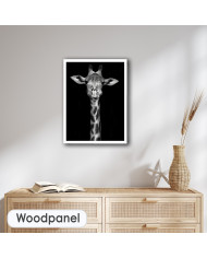 Retrato de una jirafa, Nairobi, Kenia