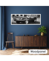 Steve Mcqueen conduciendo su Jaguar