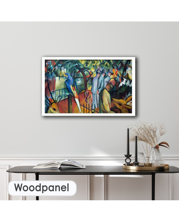 August Macke, Zoologischer Garten I. 1912