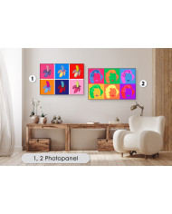 Pop Art Style collection, a tribute to Andy Warhol