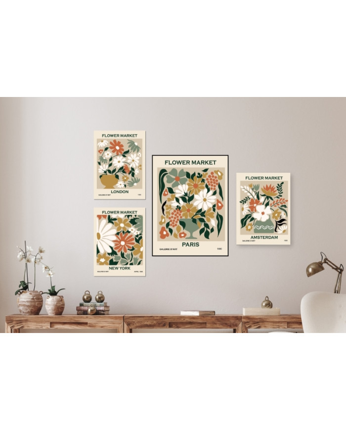 Flower market collection