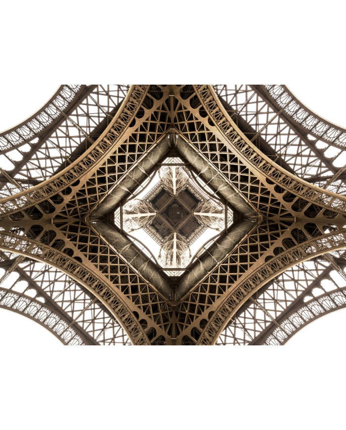 Vista  desde los pies de la Tour Eiffel, París