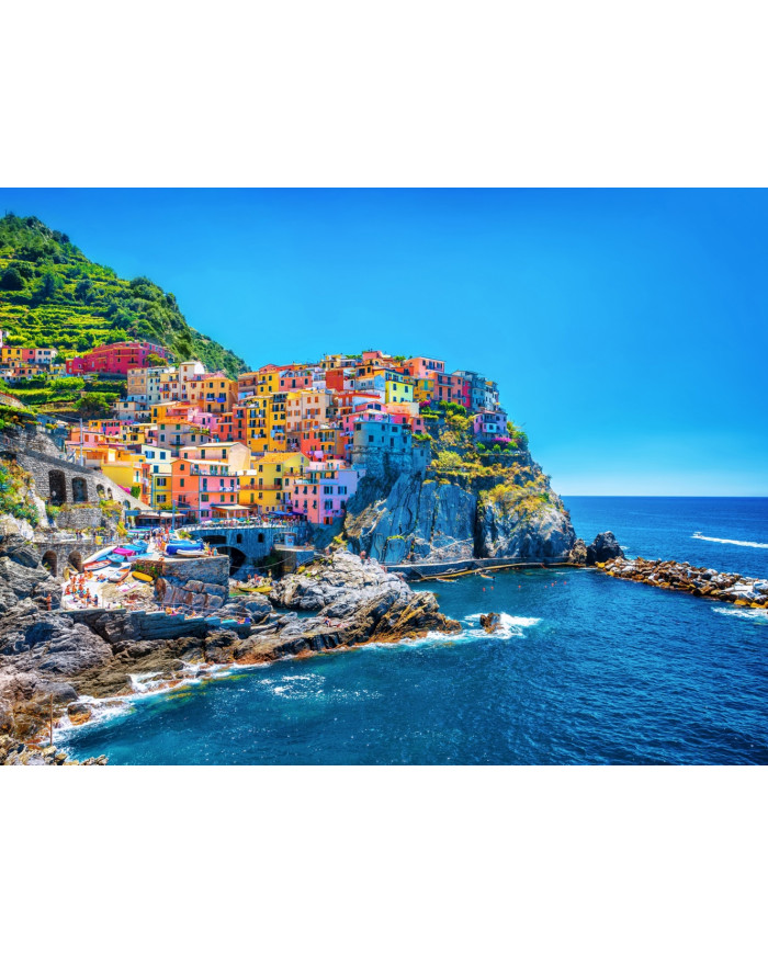 Manarola,  Cinque Terre, Mar de Liguria, Italia
