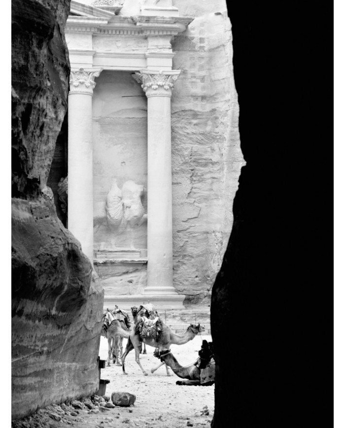 Entrada a Petra, Jordania