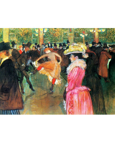 Toulouse Lautrec, bal au moulin rouge Toulouse Lautrec, bal au moulin rouge