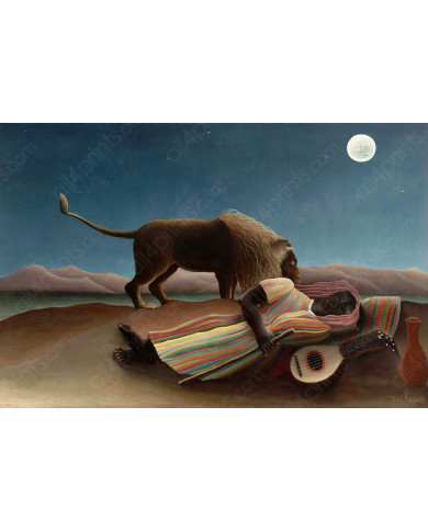 Henri Rousseau, The sleeping gypsy Henri Rousseau, The sleeping gypsy