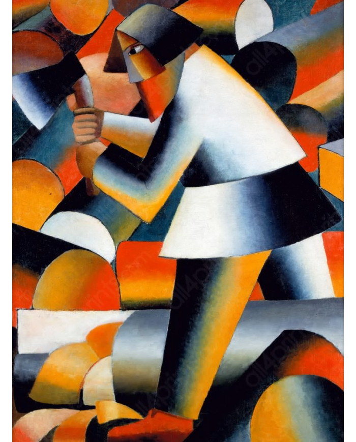 Kazimir Malevich, el leñador