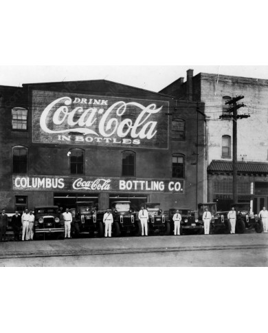 El primer edificio de Coca Cola, Columbus, USA, 1921