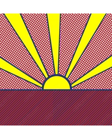Pop art sunset Pop art sunset