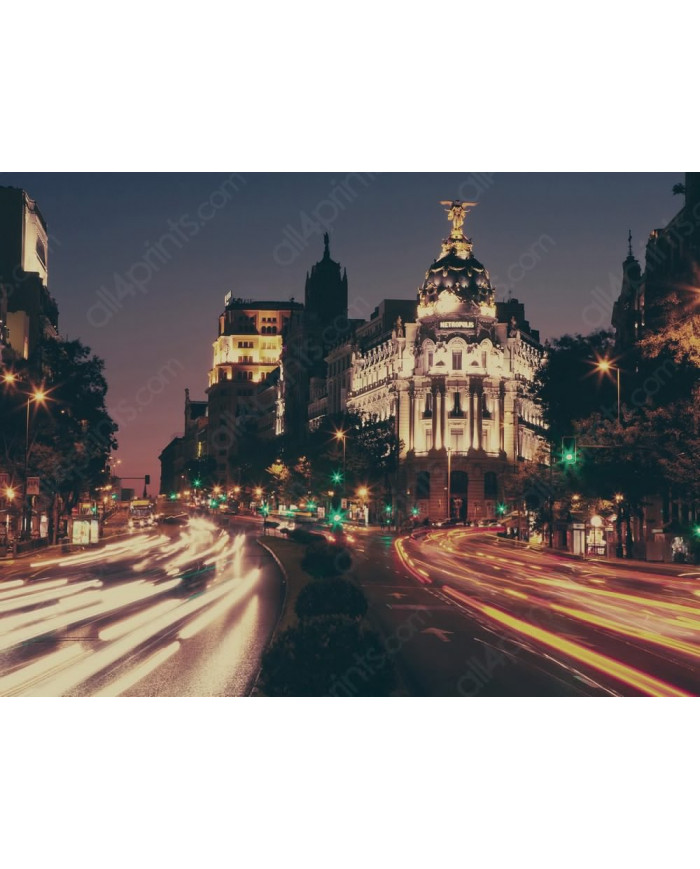 Gran Vía, Madrid, España