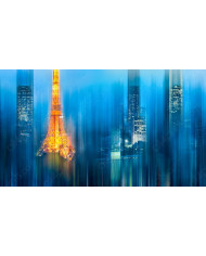 Luces de la ciudad, París, Francia