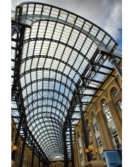 Estructura de la cubierta, Covent Garden, Londres, Gran Bretaña