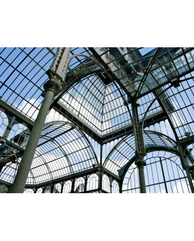Palacio de Cristal, Parque del Retiro, Madrid, España Palacio de Cristal, Parque del Retiro, Madrid, España
