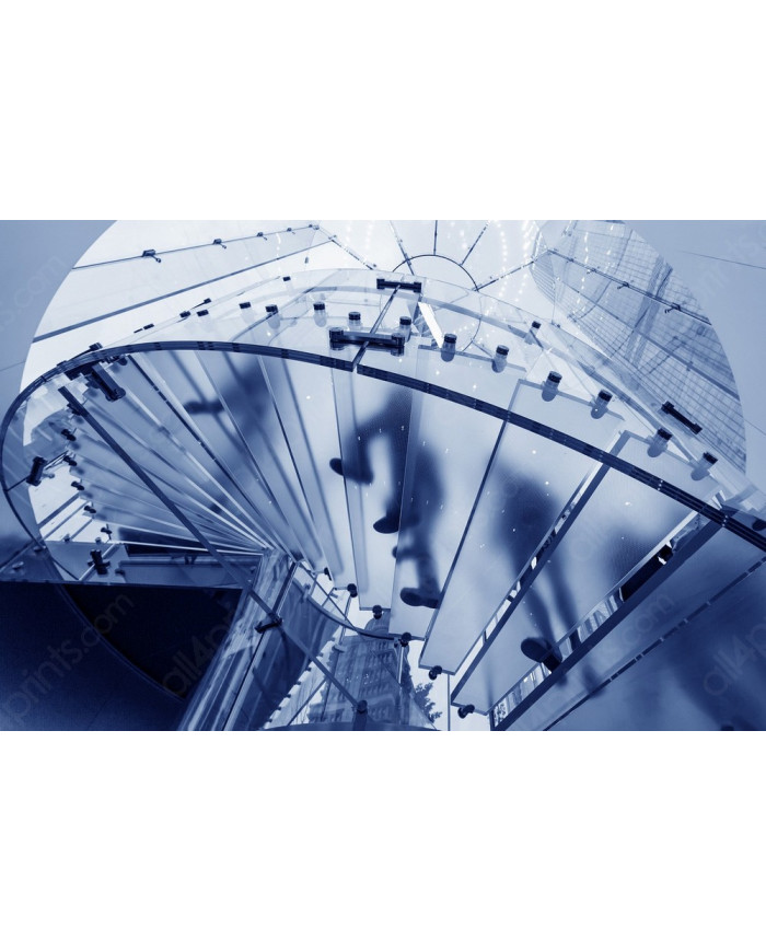 Escalera desde abajo